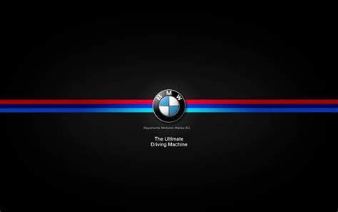 BMW Logo on Black Background