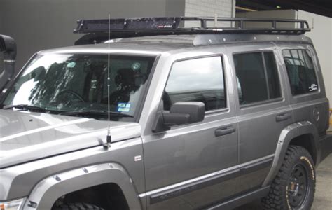 Jeep Commander XH 05/06 - 03/10 Wagon Oval Steel Roof Rack | Tradesman ...