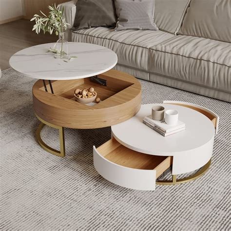 White round coffee table – Artofit