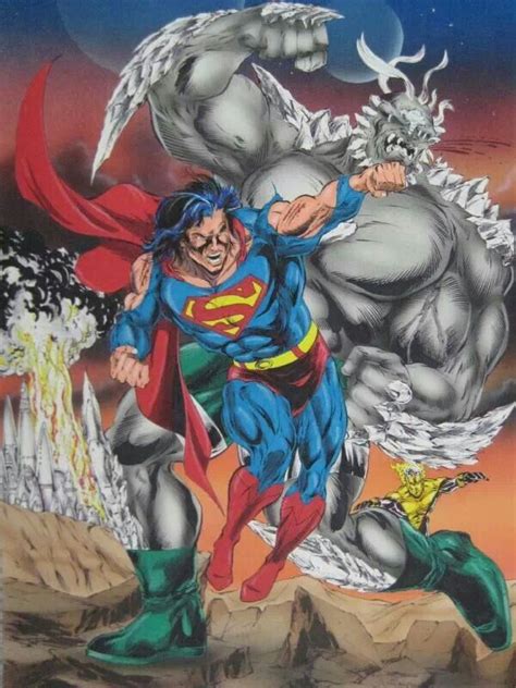 Superman VS Doomsday | Superman, Comic art, Fictional characters