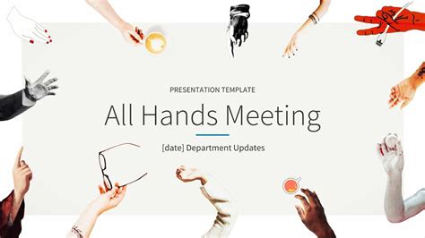 All Hands Meeting Presentation Template | Beautiful.ai