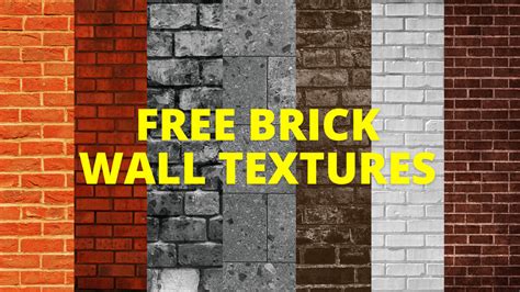 200 Free Brick Textures Photoshop – Download Now!