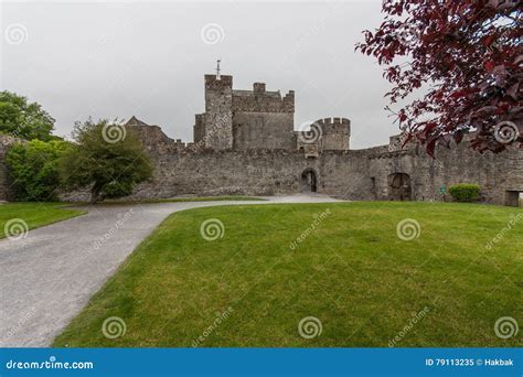 Inside Cahir Castle stock image. Image of eire, medieval - 79113235