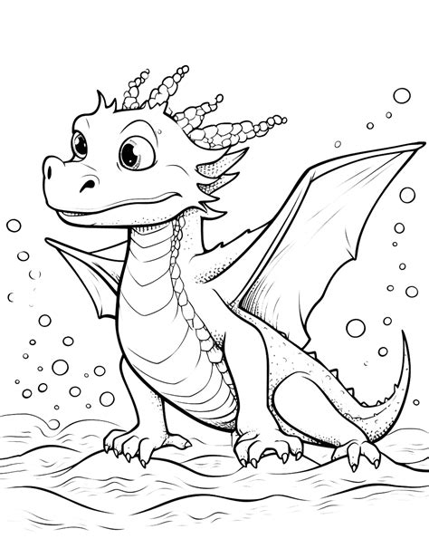 35 Dragon Coloring Pages: Printable Sheets