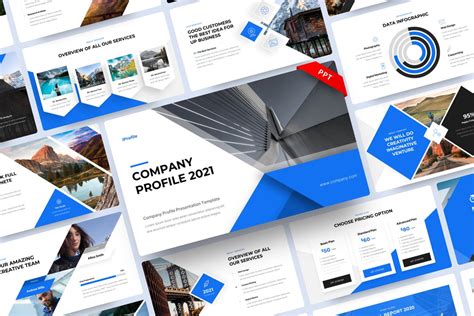 20 Best Company Profile PowerPoint Templates (Free & Pro) 2023 - Grafiktor