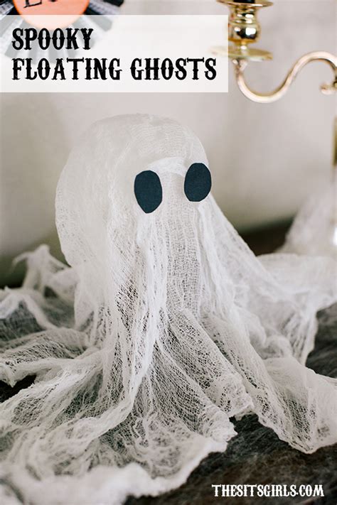 DIY Spooky Floating Halloween Ghost