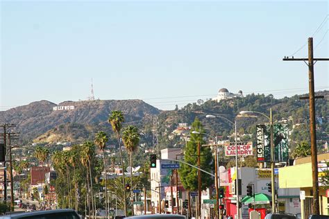 Hollywood Sign Above Sunset Blvd. Photograph by Hold Still Photography ...