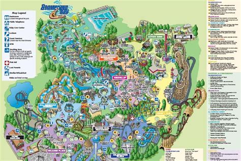 NewsPlusNotes: California's Great America's 2008 Park Map