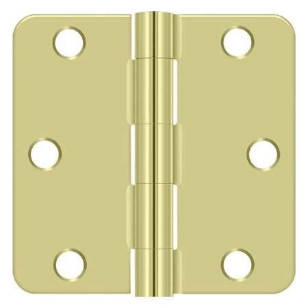 Deltana Zinc Dichromate Door and Butt Hinge S33R42D | Zoro