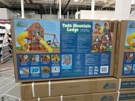 Twin Mountain Lodge 2 Slide Playset From Costco