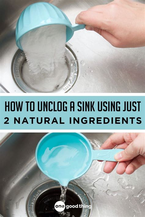 How to unclog bathroom sink drain naturally – Artofit