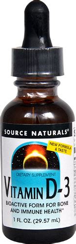 Source Naturals Vitamin D-3 Liquid -- 1 fl oz - Vitacost