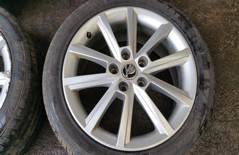 Skoda Octavia MK3 Elegance alloy wheels set | Used Car Parts UK