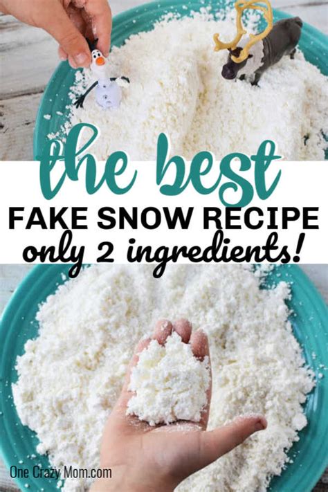 How to make fake snow - how to make snow in minutes