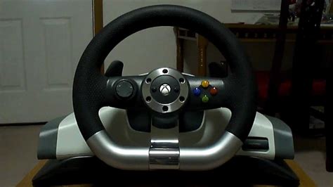 Review: XBOX 360 Wireless Racing Wheel - YouTube