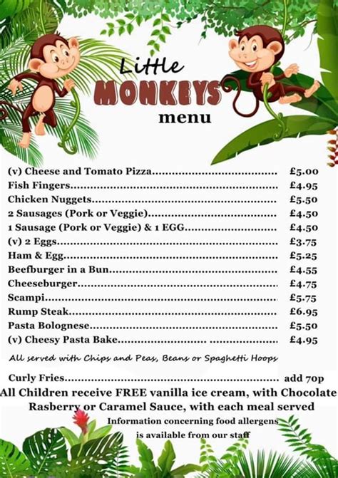 Menu at The Green Man pub & bar, Melbourn, Dunsbridge Turnpike