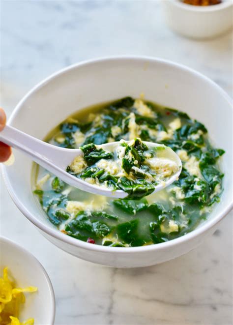 3 Minute Spinach Egg Drop Soup | Easy Recipe Paleo Gluten Free ...