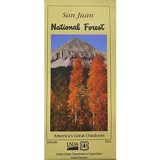 CO National Forest: San Juan Map 2015 - SJMA