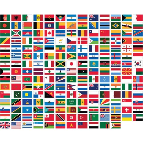 United Nations Flags Countries