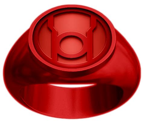 Red Lantern Ring by KalEl7 on deviantART