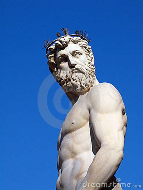 Neptune - greek god statue