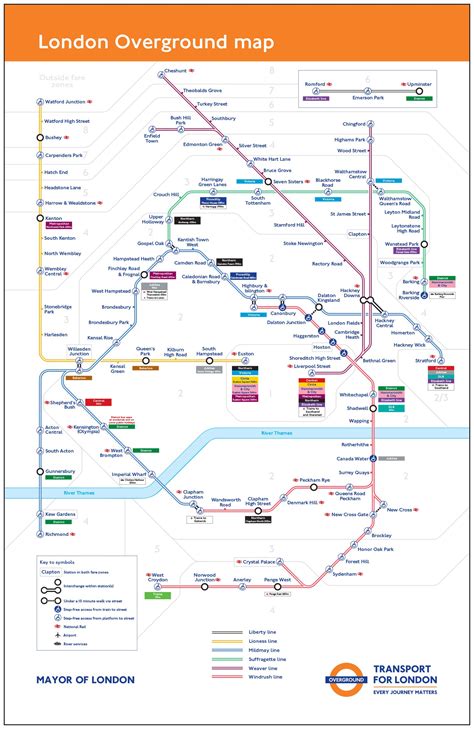 What’s the reason behind new London Overground line names and map? | UK ...