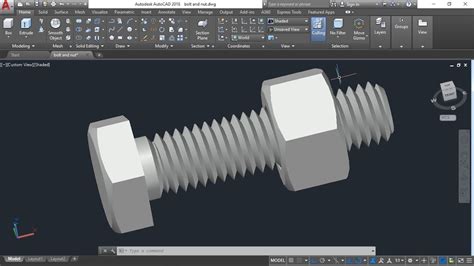 How To Draw A Screw In Autocad - Occasionaction27