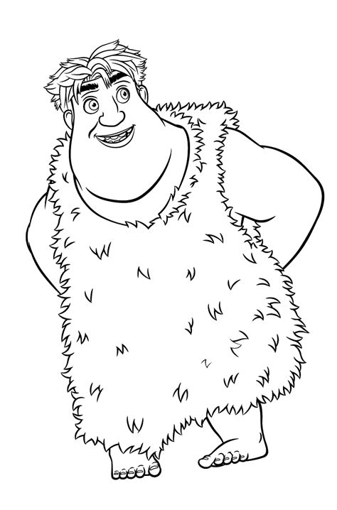 The Croods coloring pages to download and print for free