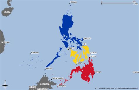 Map Of The Philippines Luzon Visayas Mindanao