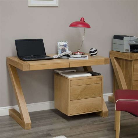 Z Solid Oak Furniture Small Computer Desk - Buy Online