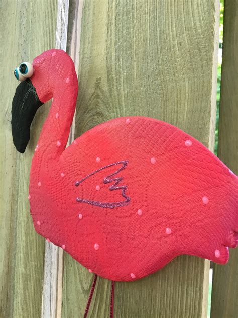 Pink Flamingo Wall Hanging , Pink Flamingo Art,Pink Flamingo decor ...