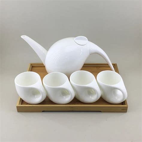 Unique Irregular Modern Design Elegant Fine Porcelain Tea Set With ...