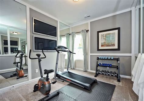 15 Small-Space Home Gym Ideas - Compact Workout Rooms