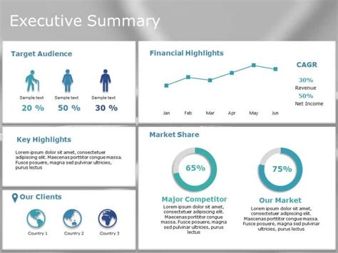 Animated Executive summary PowerPoint Template 13