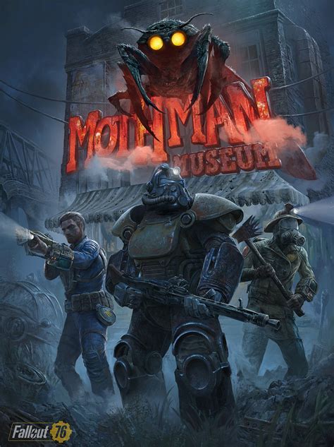 Image - Mothman Museum lithograph.jpg | Fallout Wiki | FANDOM powered ...