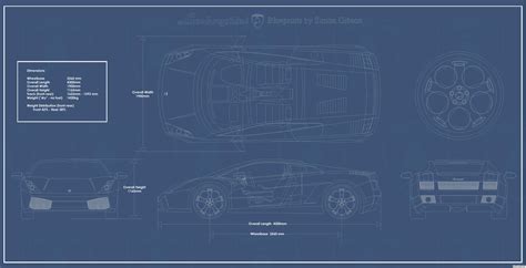 lamborghini blueprint Lamborghini blueprint veneno hum3d roadster ...