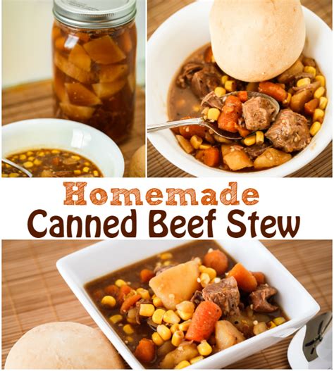 Canned Beef Stew Recipe with a pressure cooker