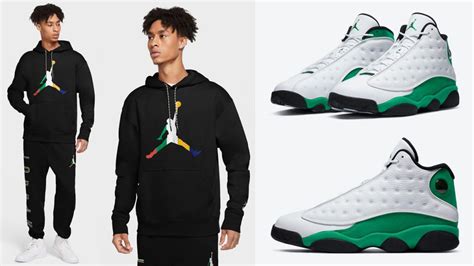 Air Jordan 13 Lucky Green Outfits | SneakerFits.com