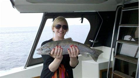 Taupo Rainbow Trout Lake Taupo Trout Fishing Charter, Lake Taupo Boat ...