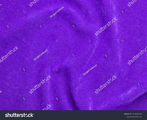 Purple Velvet Fabric Texture Used Background Stock Photo 2228764193 ...