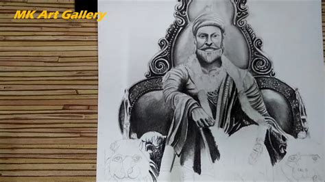 Shivaji Maharaj Pencil Sketch Hd