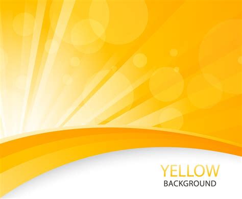 Abstract Yellow Vector Background