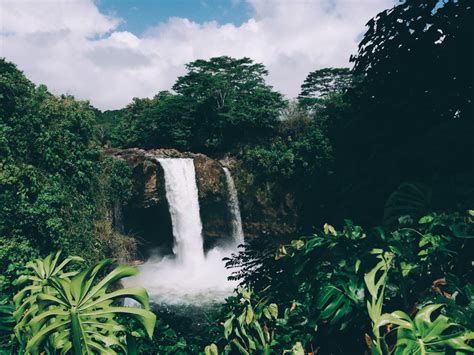 Mayumi Pavy - Rainbow Falls, Big Island. Hawaii, August 2014.