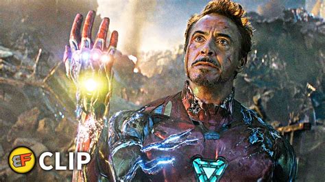 Tony Stark Outsmarts Thanos - "I am Iron Man" Scene | Avengers Endgame ...