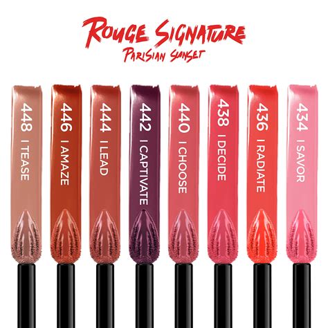 L'Oreal Paris Rouge Signature Lightweight Matte Lip Stain, High Pigment ...