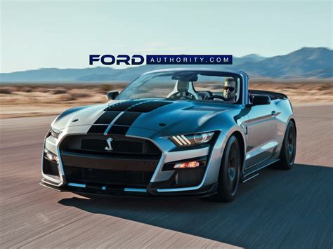 We Render The Nonexistent Ford Mustang Shelby GT500 Convertible