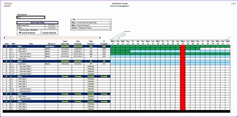 12 Task Scheduler Excel Template - Excel Templates - Excel Templates