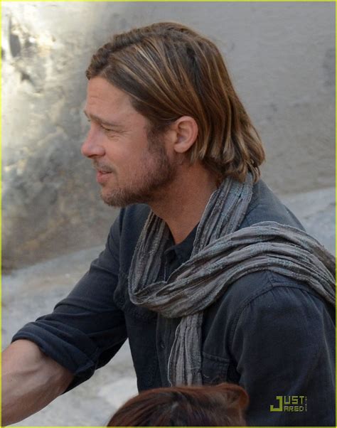 Photo: brad pitt world war z on set 03 | Photo 2552693 | Just Jared ...