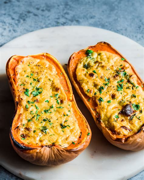 Cheesy Baked Butternut Squash (Vegan) — Rainbow Plant Life