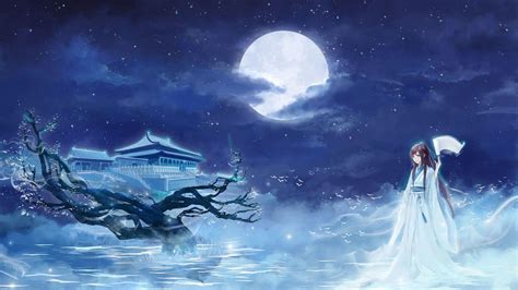 Anime Moonlight Wallpapers - Top Free Anime Moonlight Backgrounds ...